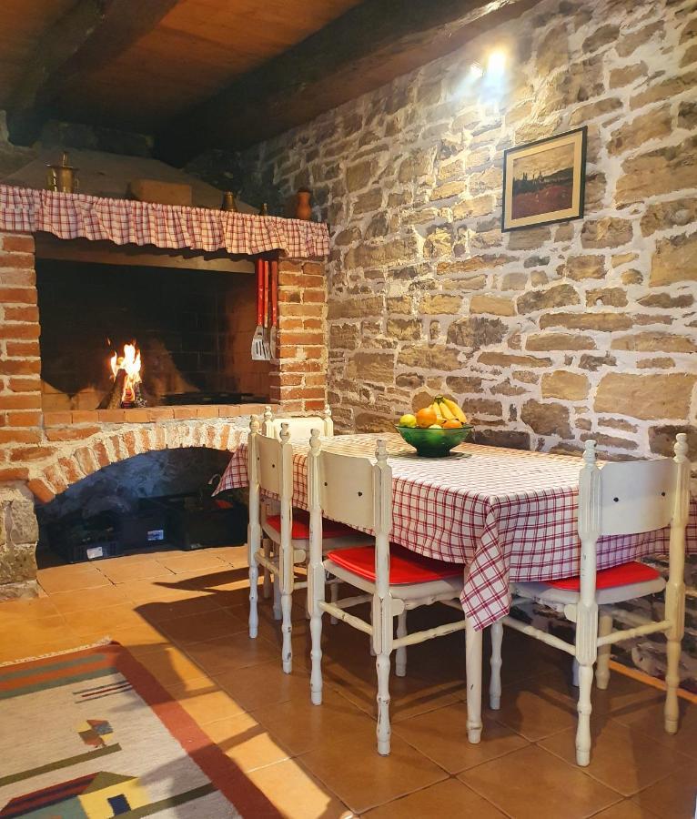 Casa Leonarda, authentic Istrian stone near Motovun, central Istria Zamask Luaran gambar