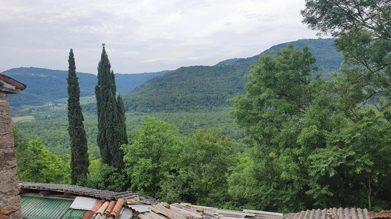 Casa Leonarda, authentic Istrian stone near Motovun, central Istria Zamask Luaran gambar